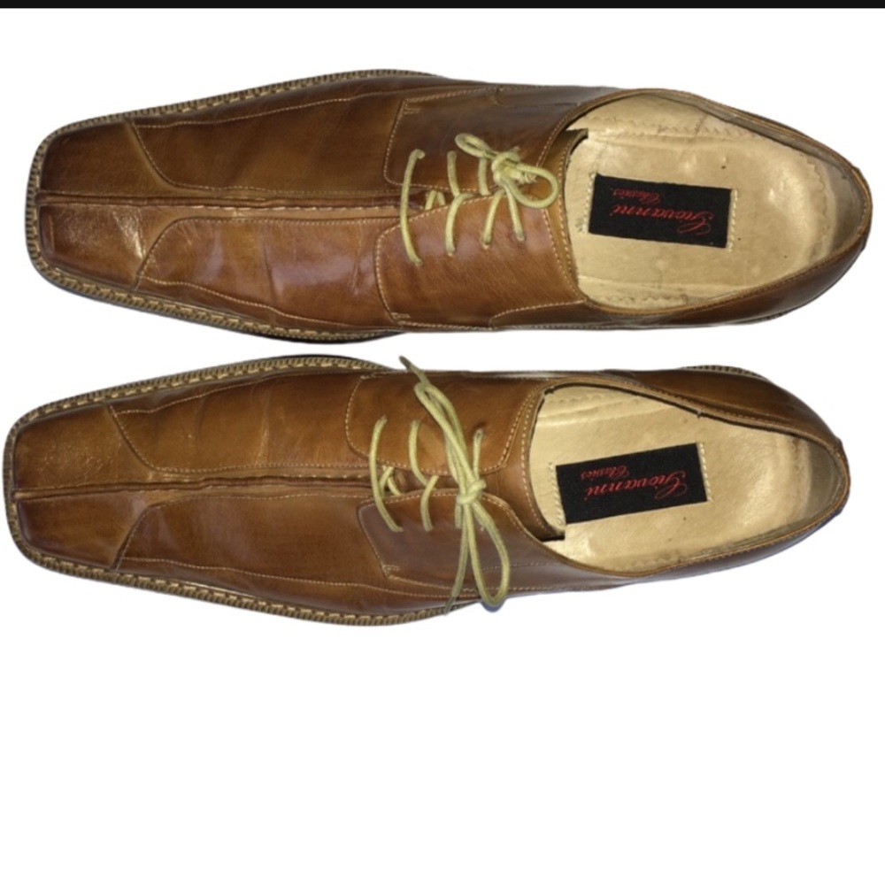 Giovanni Men’s Luxury Shoe Cognac color